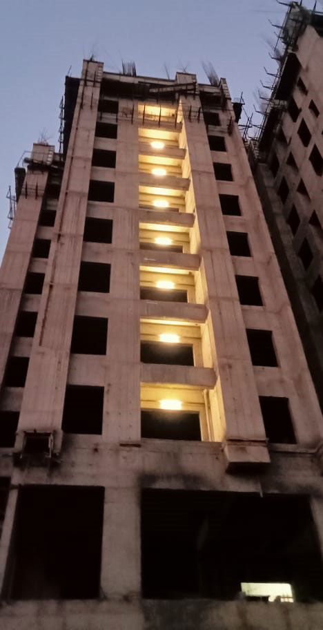7th slab cast: site photograph