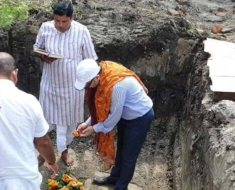 Bhumi Puja 18-10-2019