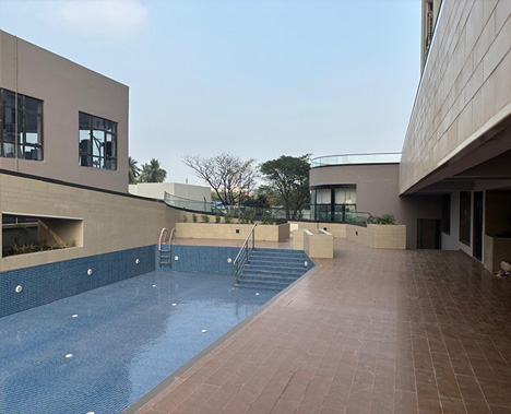 SWIMMING POOL DECK AREA