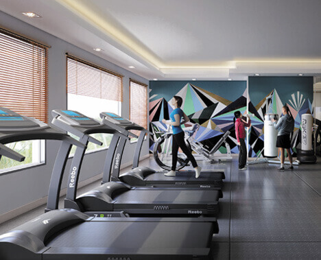 State-of-the-art-gym/fitness studio